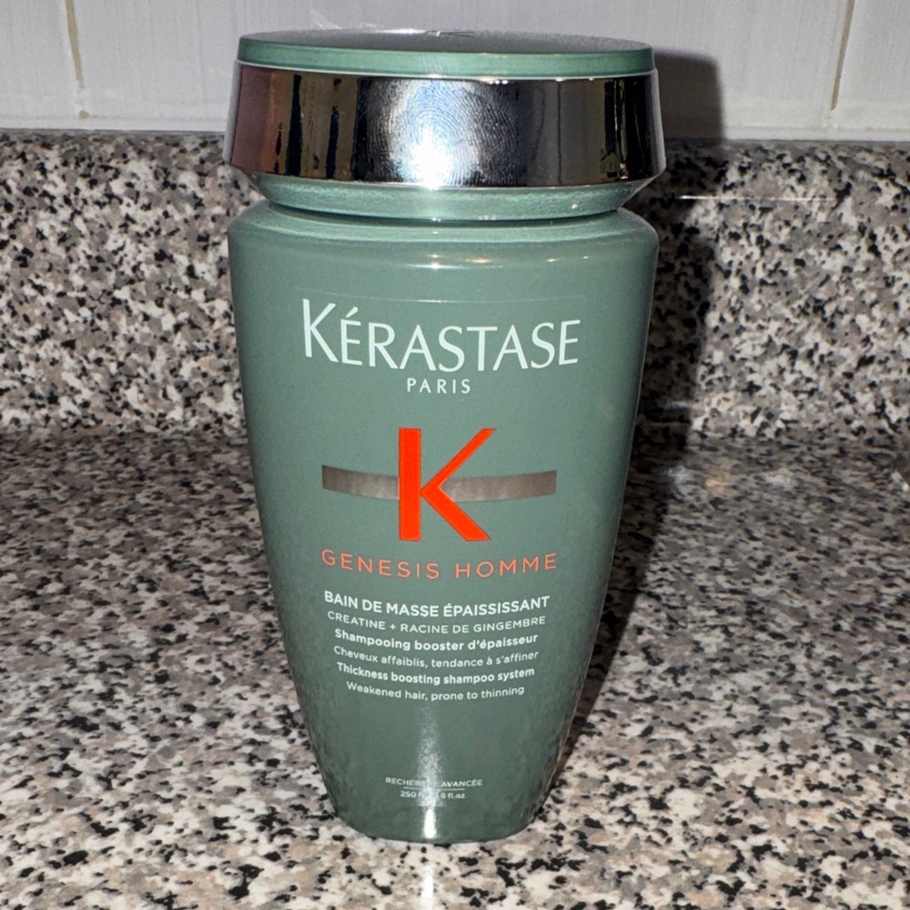 Kerastase Genesis Homme Shampoo - Green and Silver